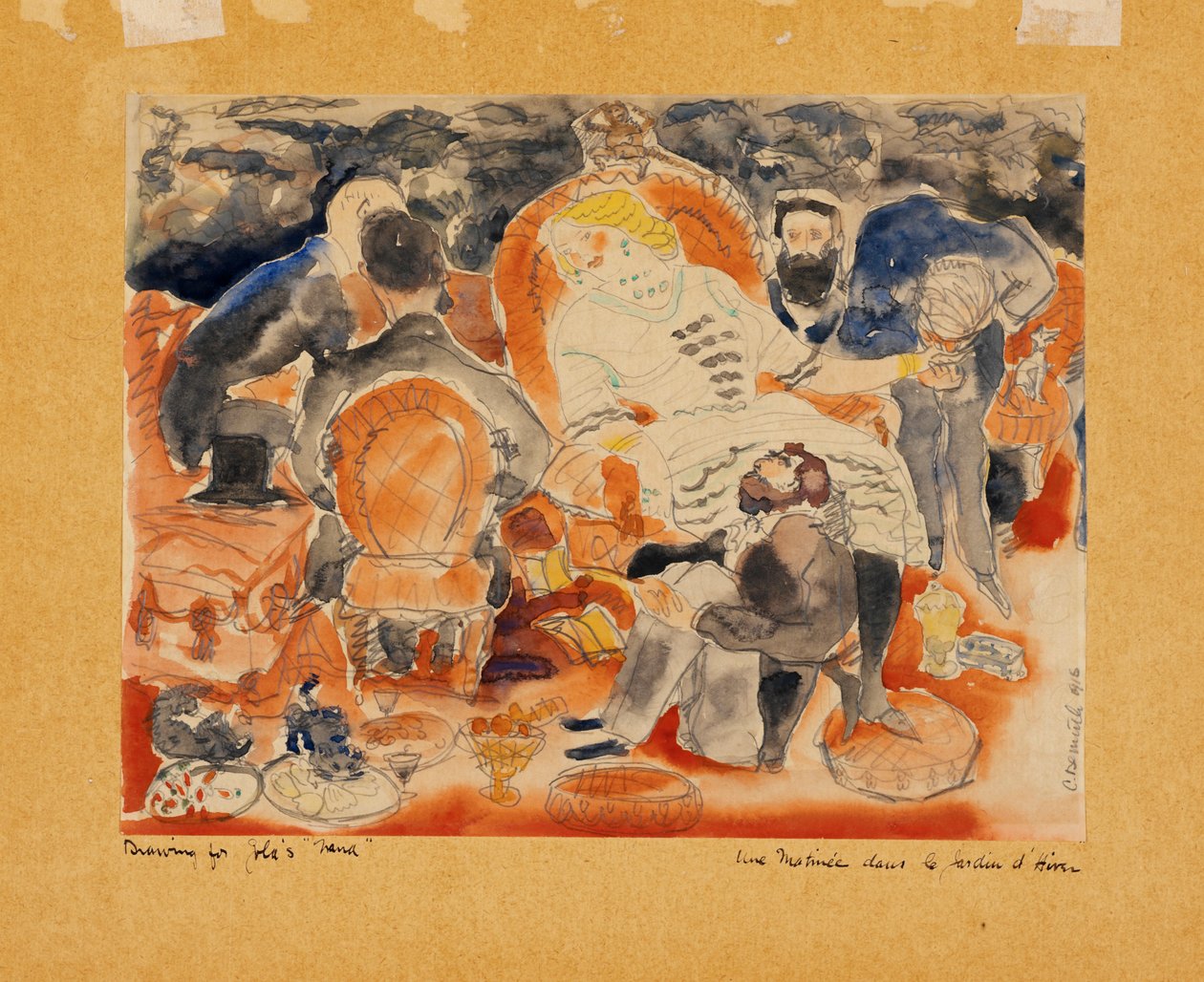 Nana und ihre Männer von Charles Demuth
