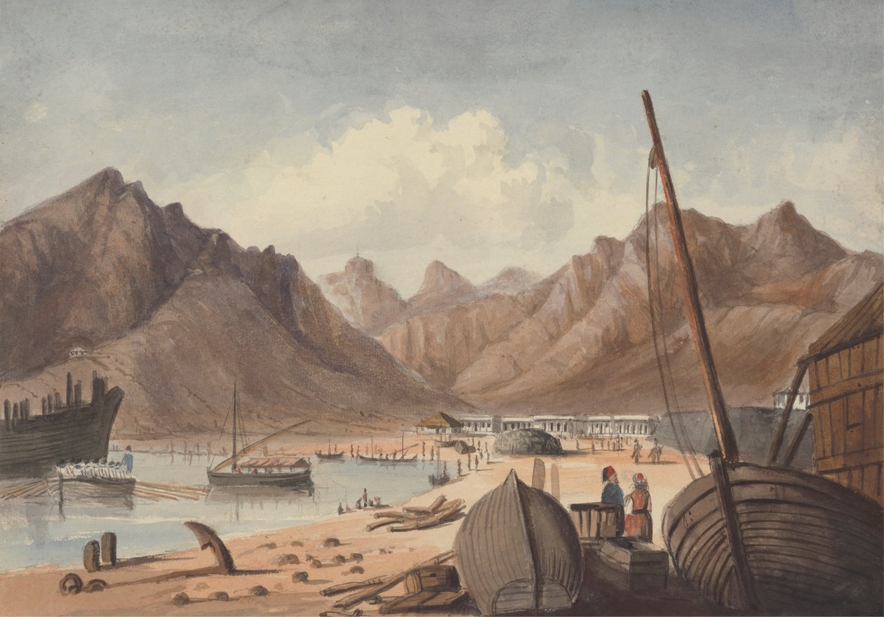 Mittelmeerhafen (oder Aden?) von Charles Dyce
