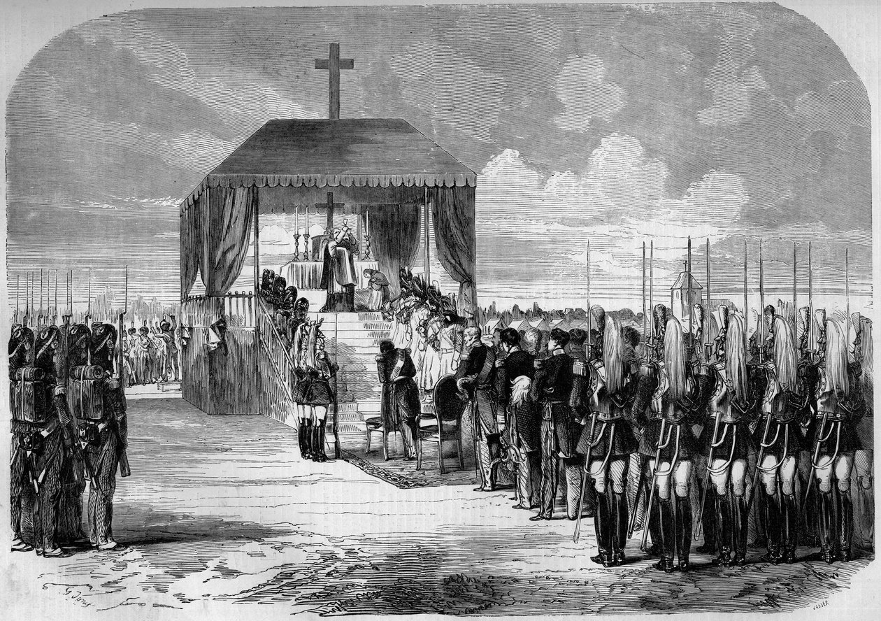 Militärlager von Chalons von Charles Edouard Armand Dumaresq