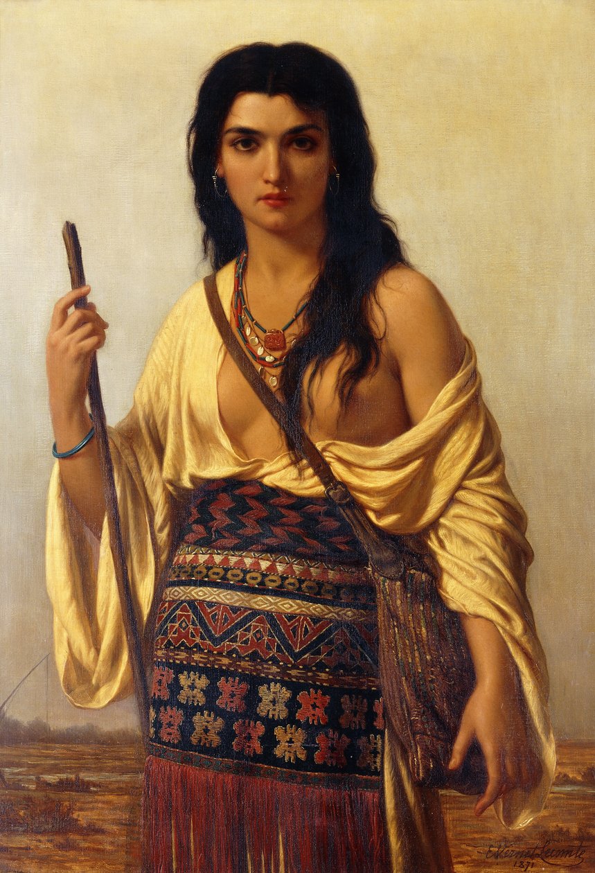 Minnehaha, 1871 von Charles Emile Hippolyte Vernet Lecomte