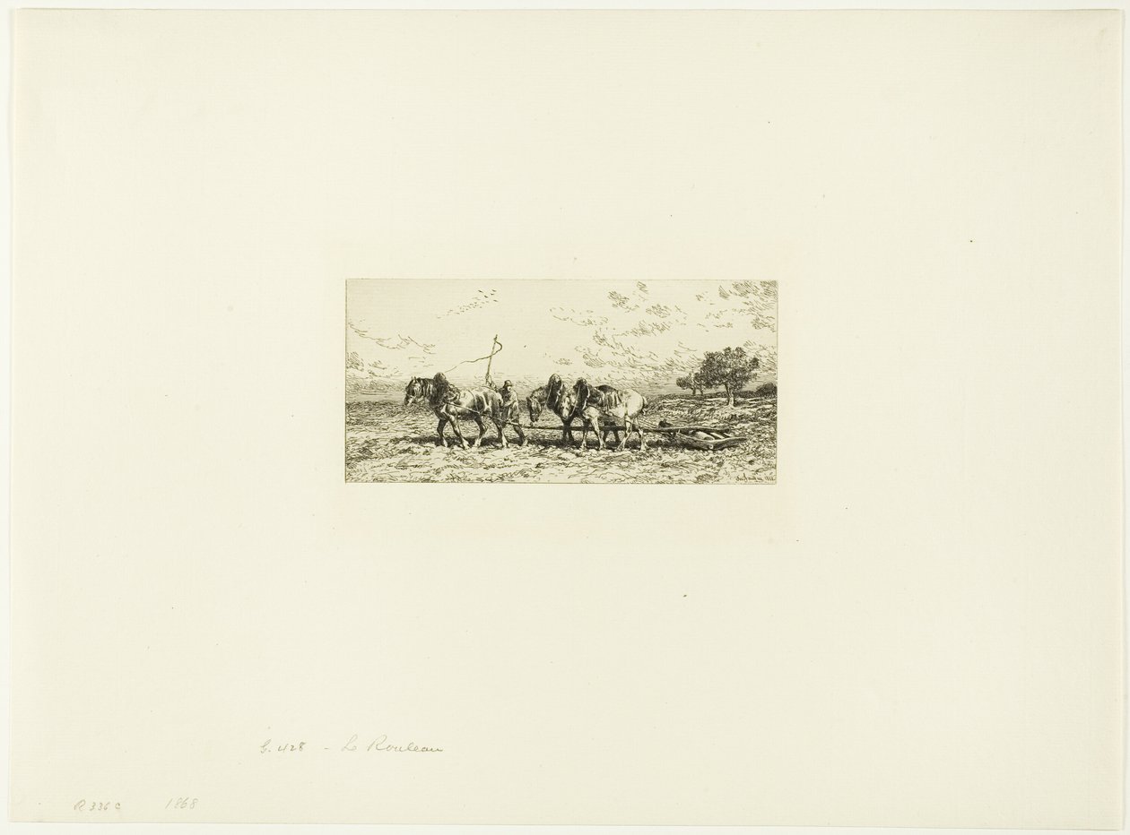 Die Walze von Charles Emile Jacque