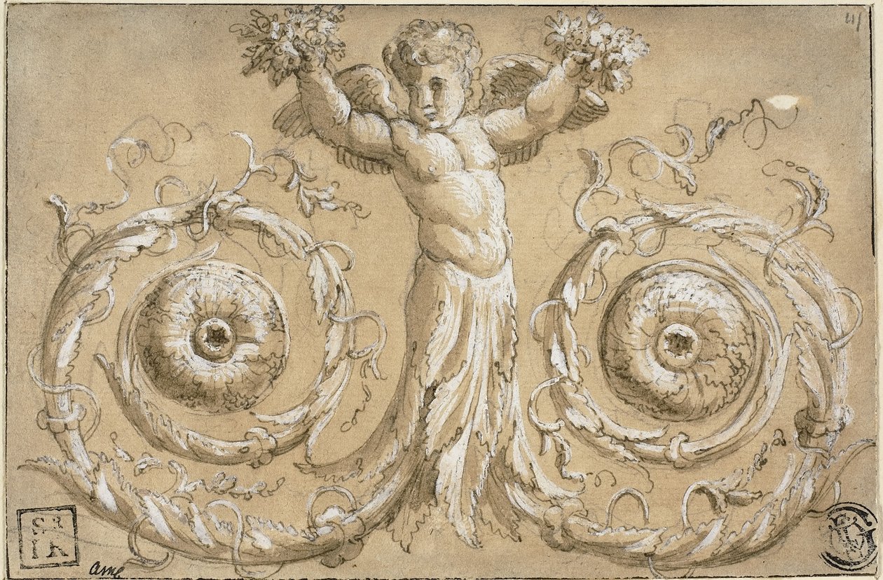 Ornamentale Dekoration von Charles Errard