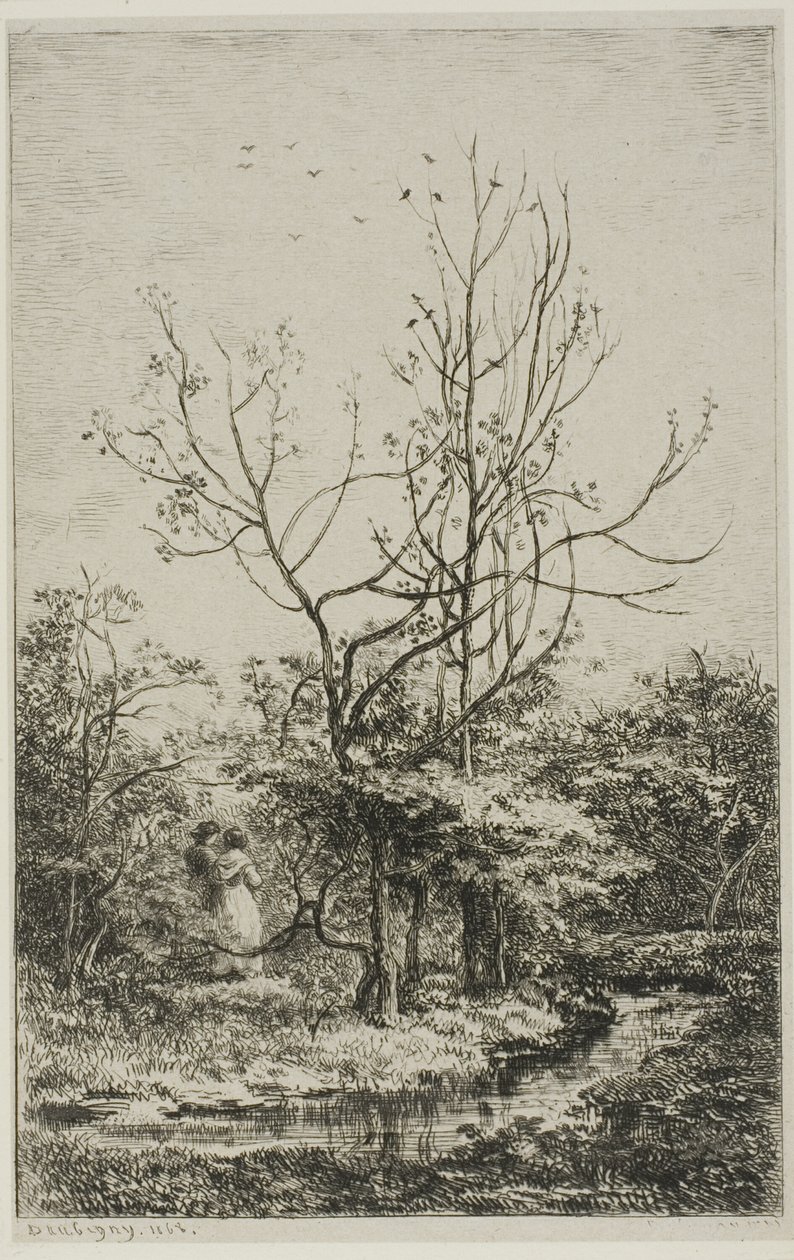 Der Obstgarten von Charles Francois Daubigny