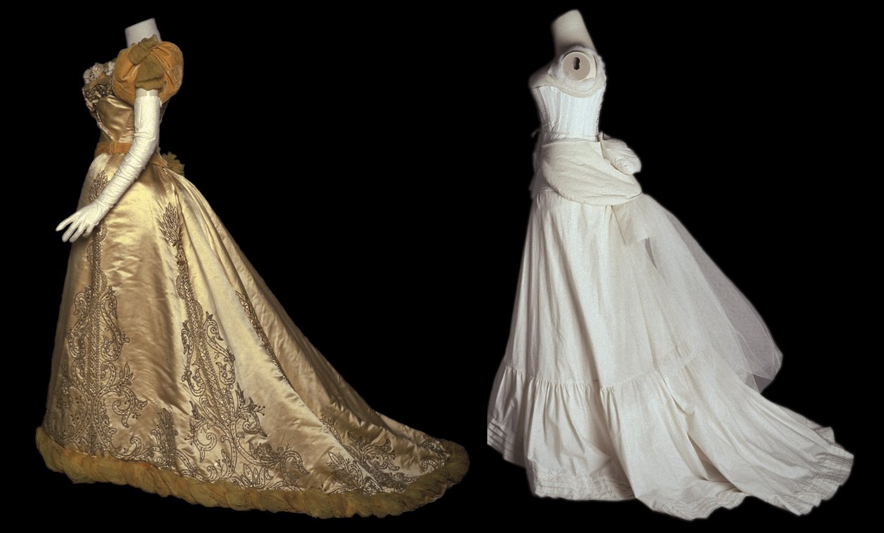 Bertha Palmers Abendkleid von Charles Frederick Worth