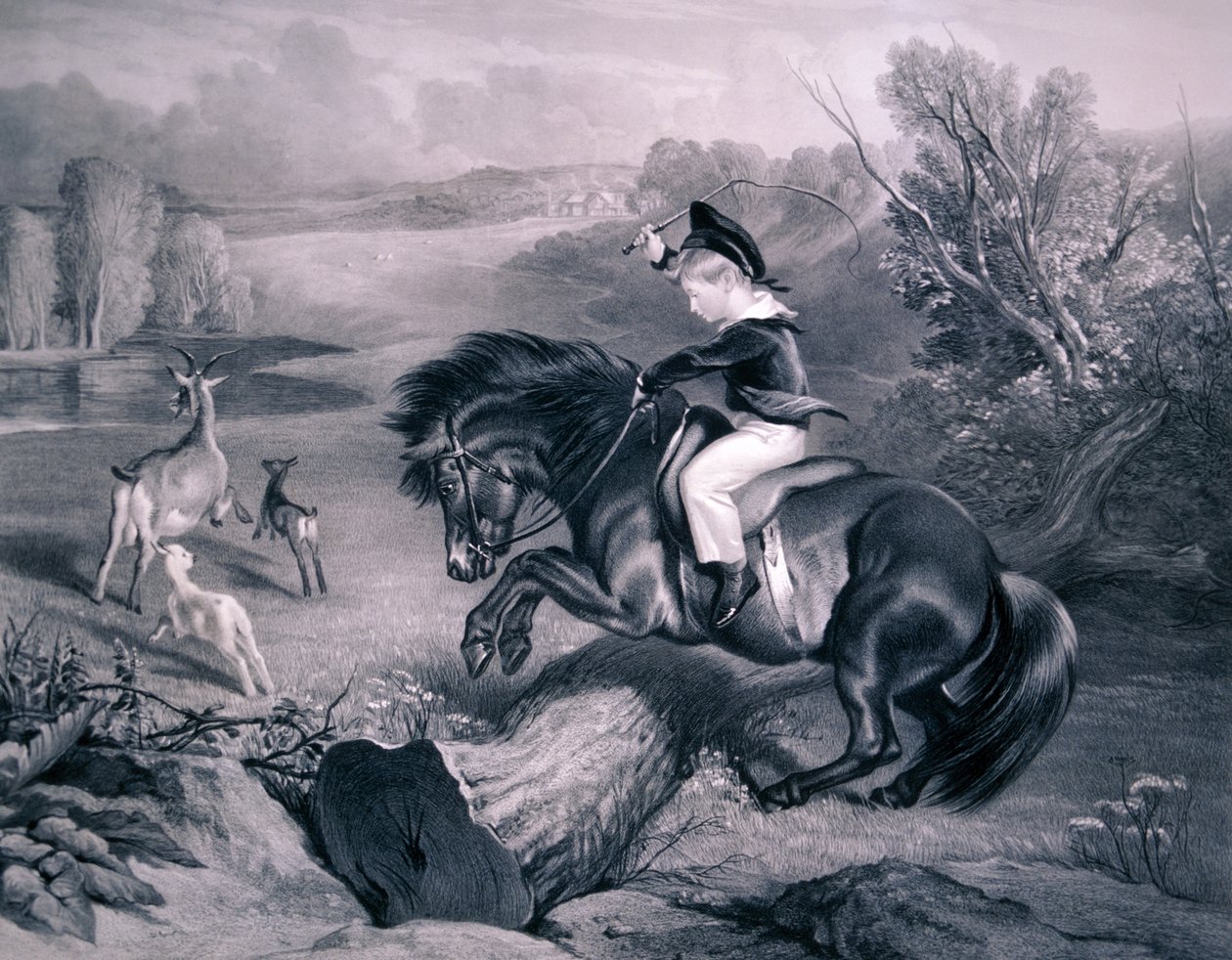 Der erste Sprung von Charles George Lewis
