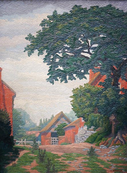 Woodlane Farm, Bearley von Charles Ginner