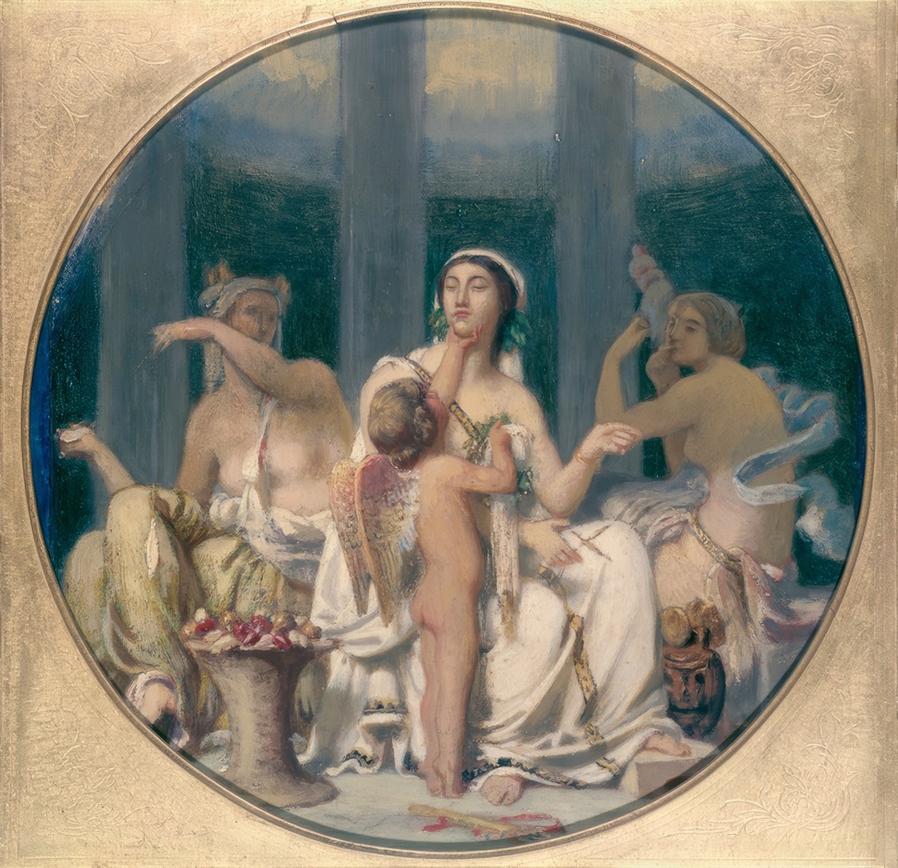 Amor und die Parzen von Charles Gleyre