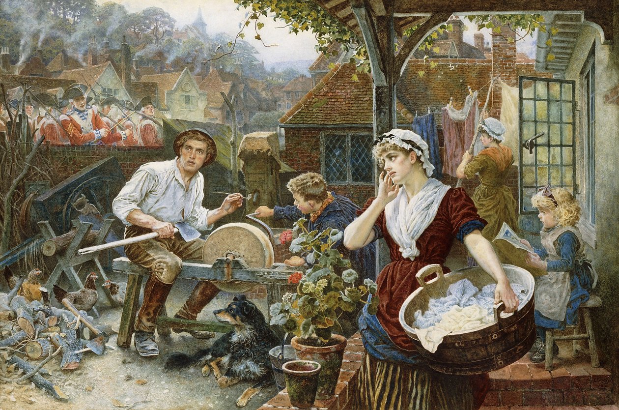 Der Deserteur, 1884 von Charles Gregory