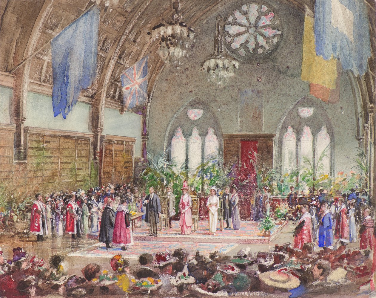 Königlicher Besuch in Dundee von Charles Gustav Louis Phillips