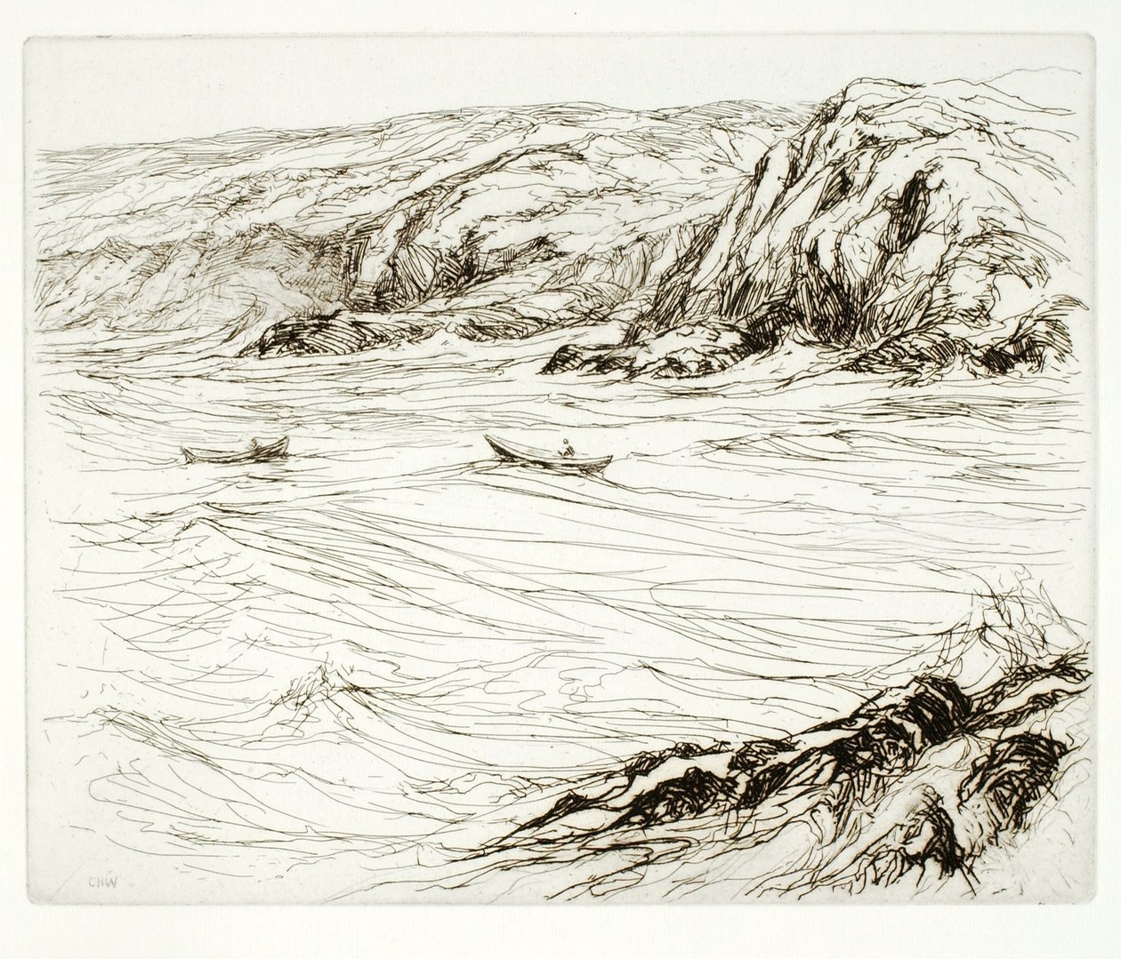 Gezeitenriss von Charles H. Woodbury