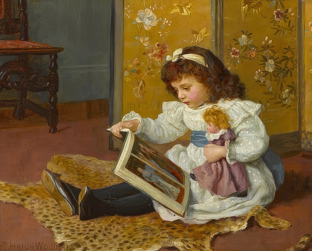 Märchenstunde von Charles Haigh Wood