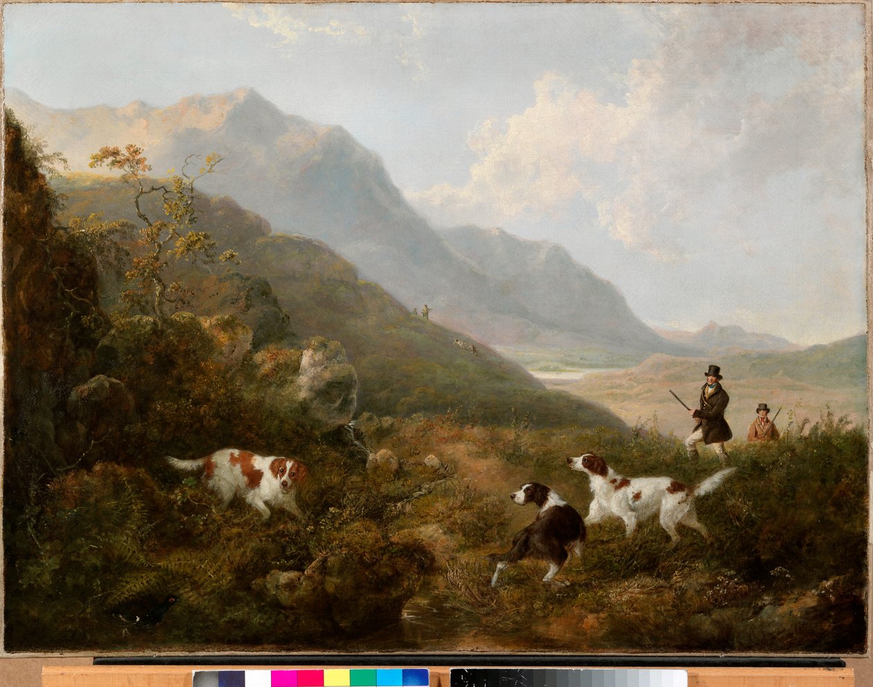 Moorhuhnjagd in den Highlands von Charles Henry Schwanfelder