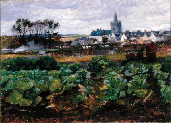 Die Crofts, Kirkudbright von Charles Hodge Mackie