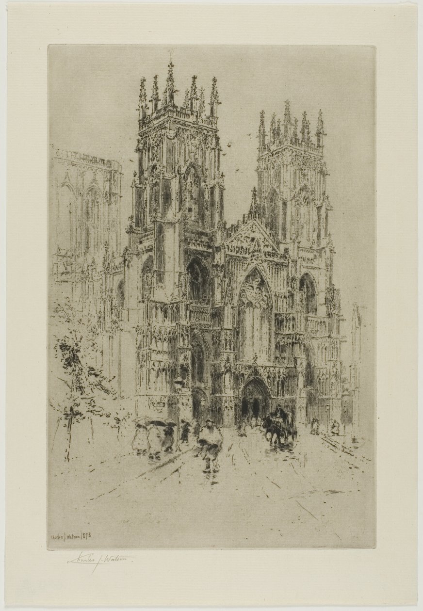 Kathedrale von York von Charles John Watson