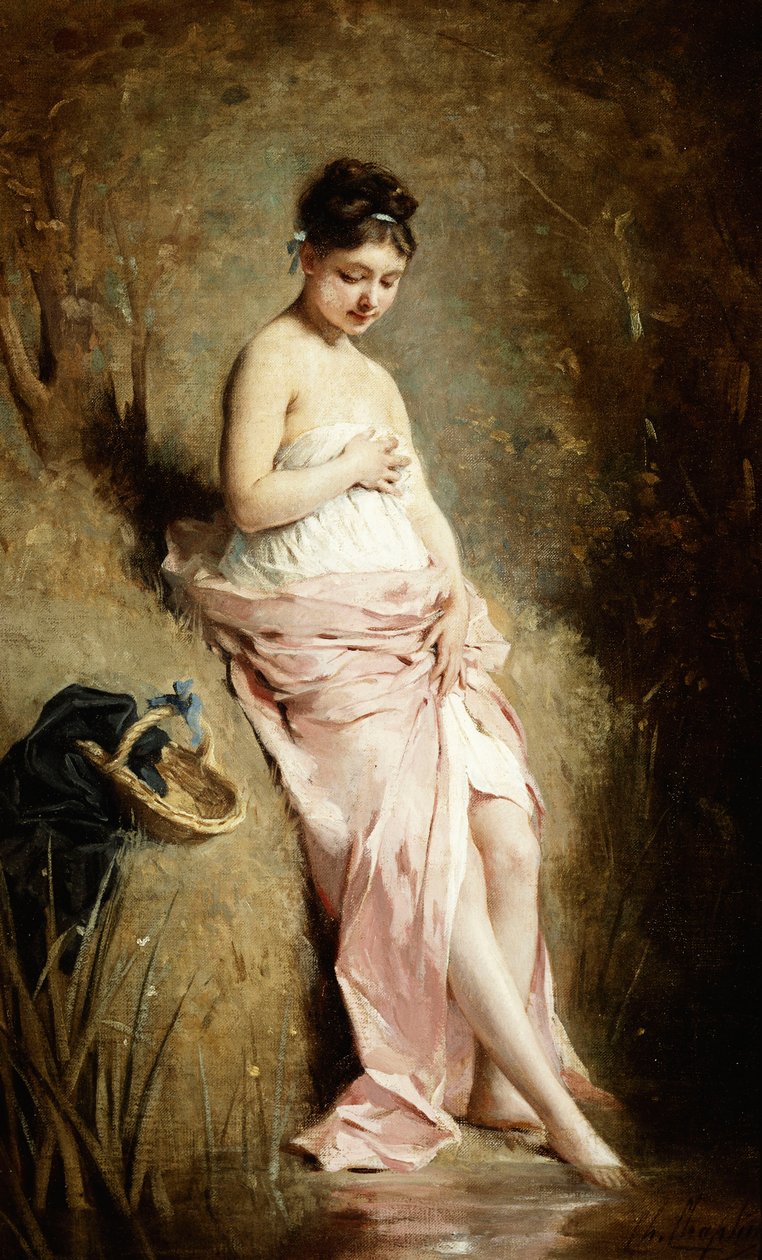 Der Badende von Charles Joshua Chaplin