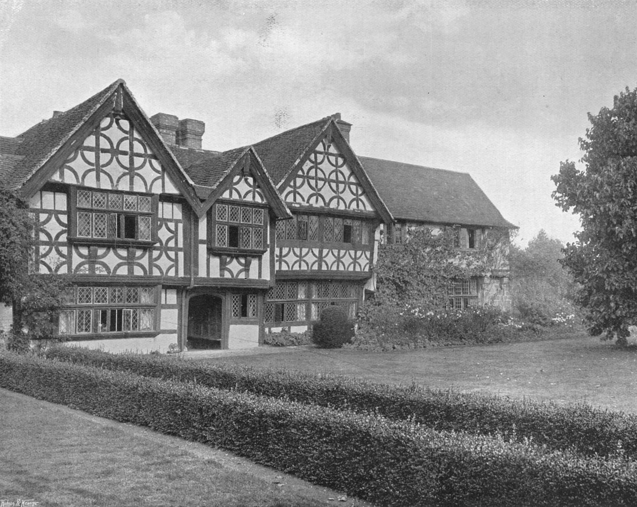 Das alte Herrenhaus und Maulbeerbaum von Charles Latham