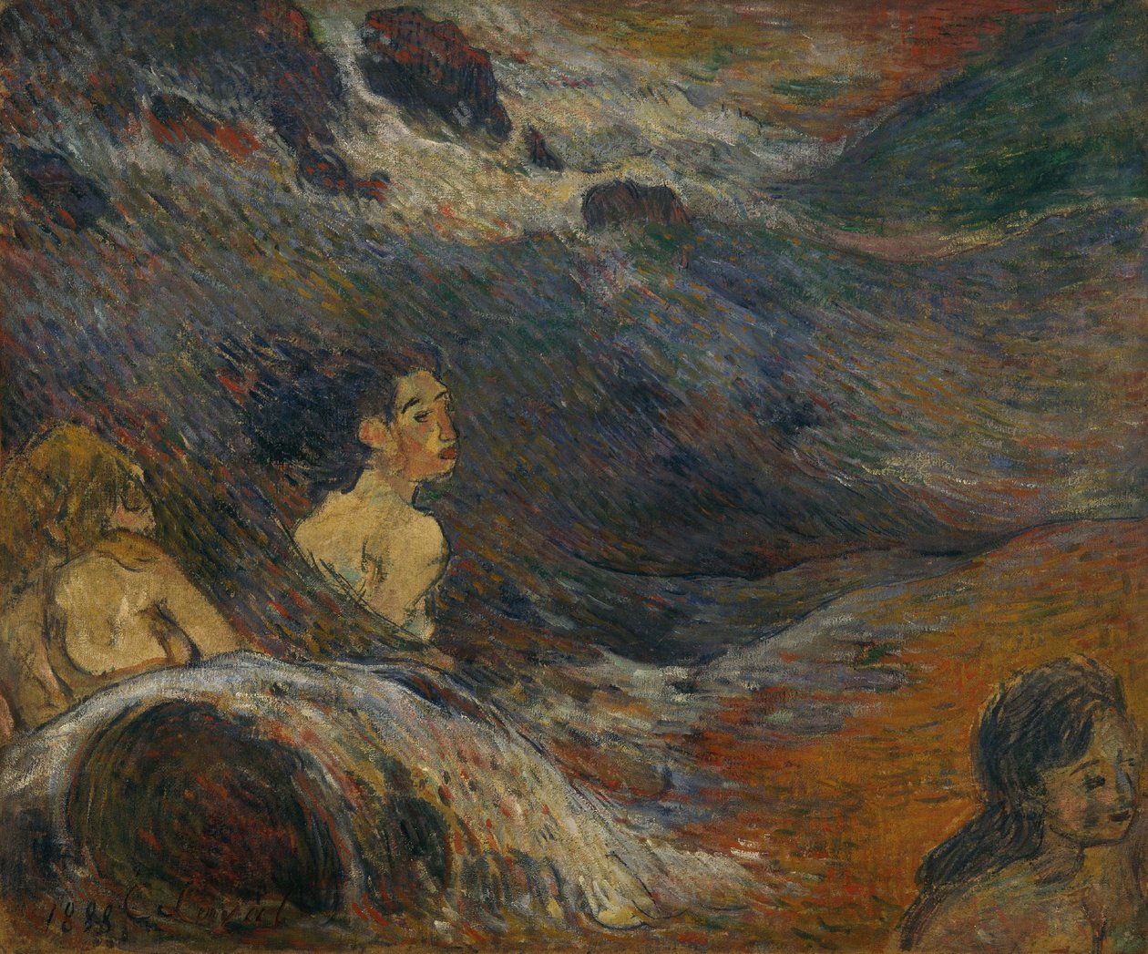 Badende von Charles Laval