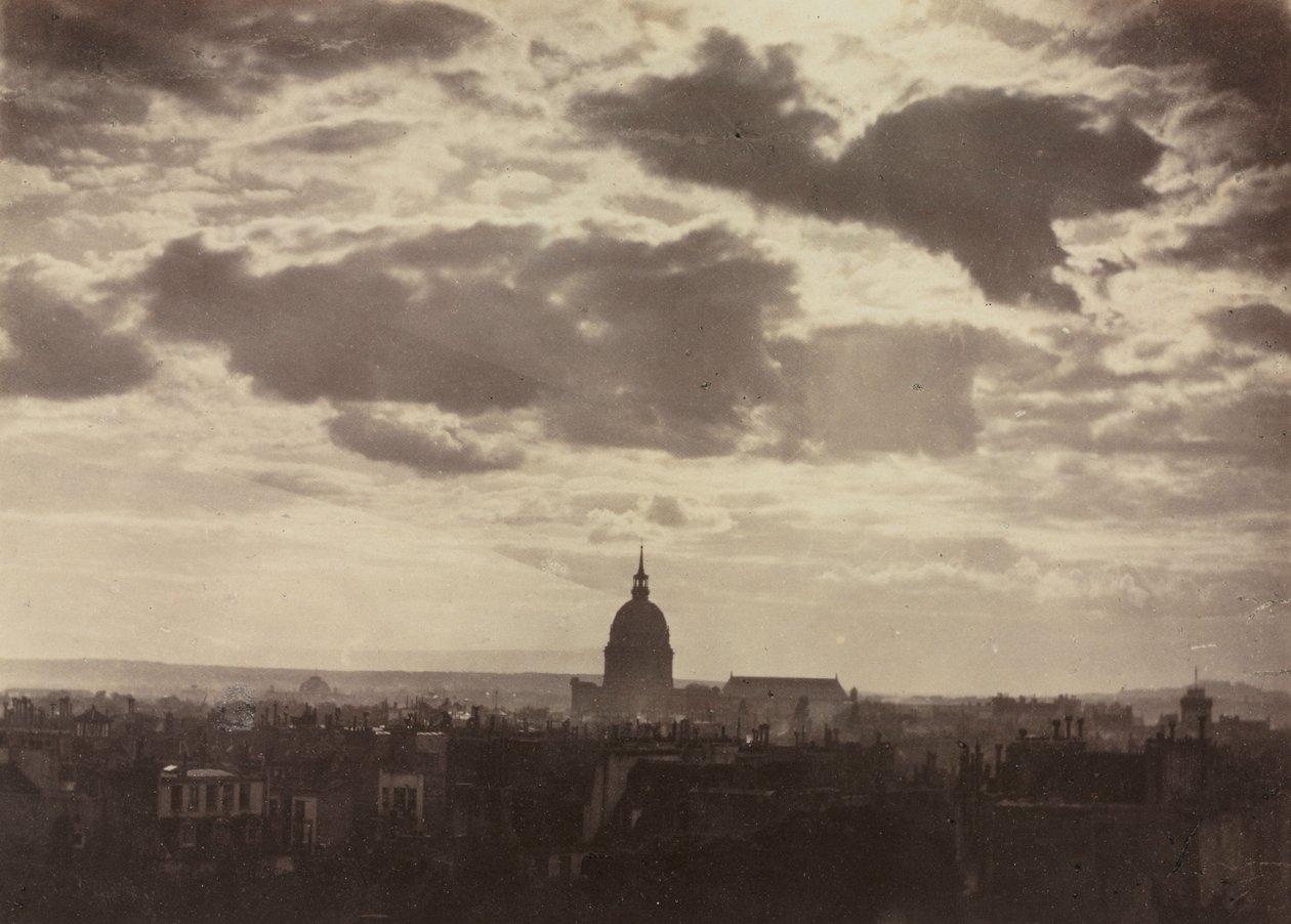 Himmelsstudie, Paris von Charles Marville