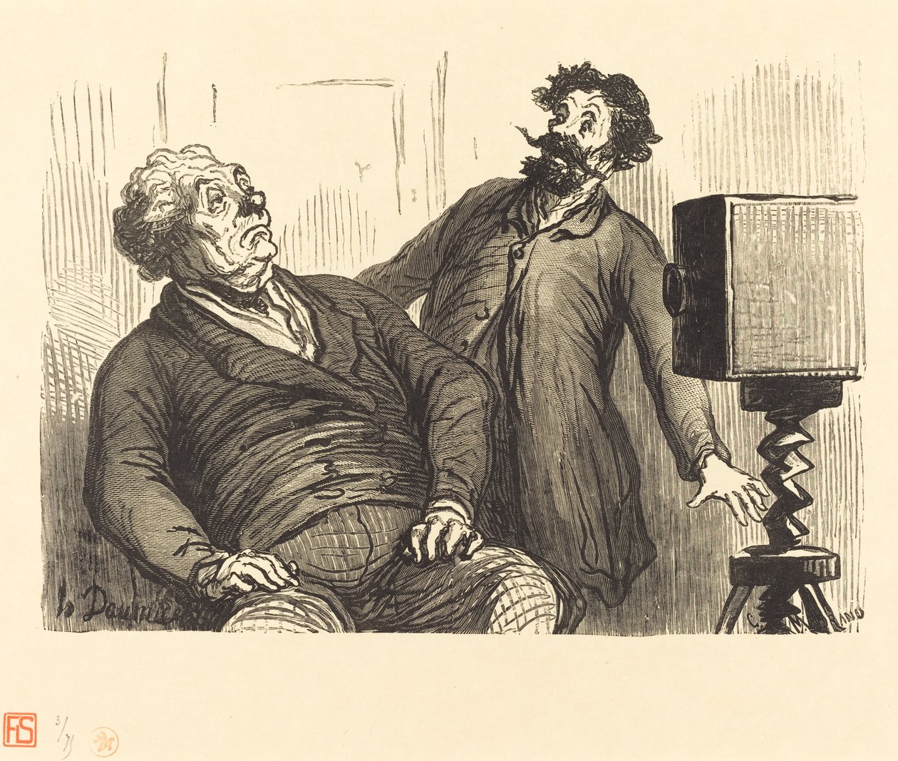 Fotografen und Fotografien von Charles Maurand after Honoré Daumier