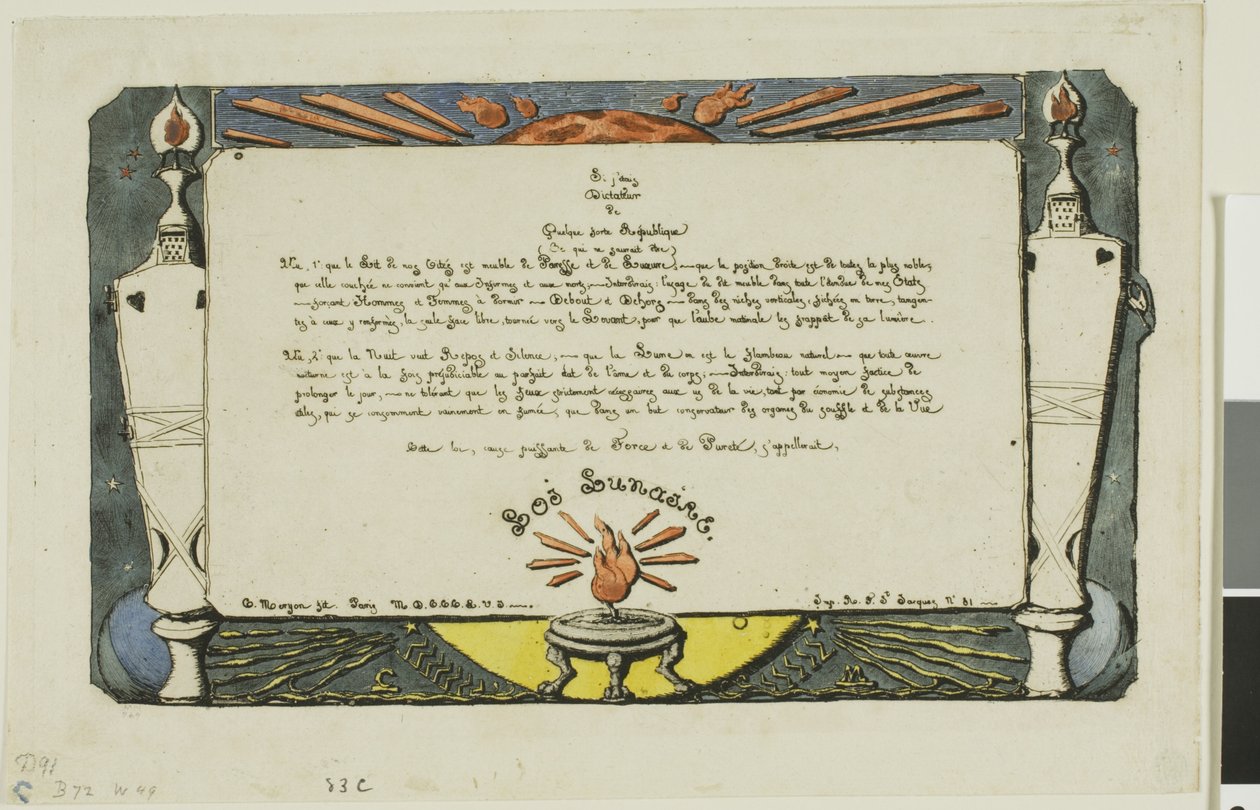 Mondgesetz, Nr. 1 von Charles Meryon