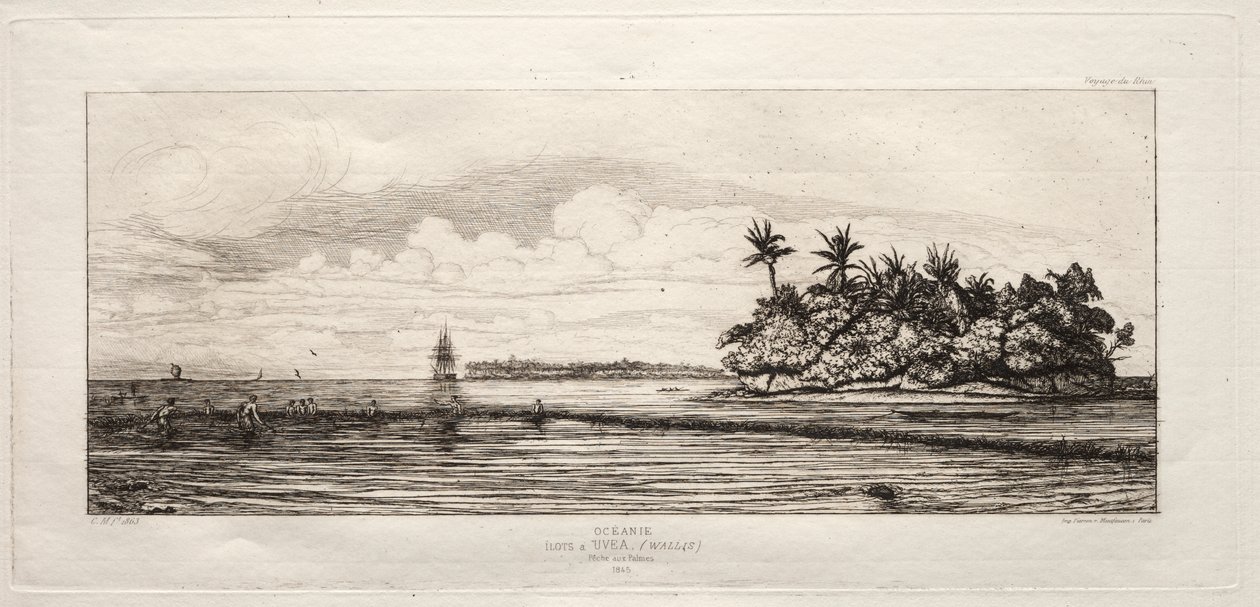 Ozeanien von Charles Meryon