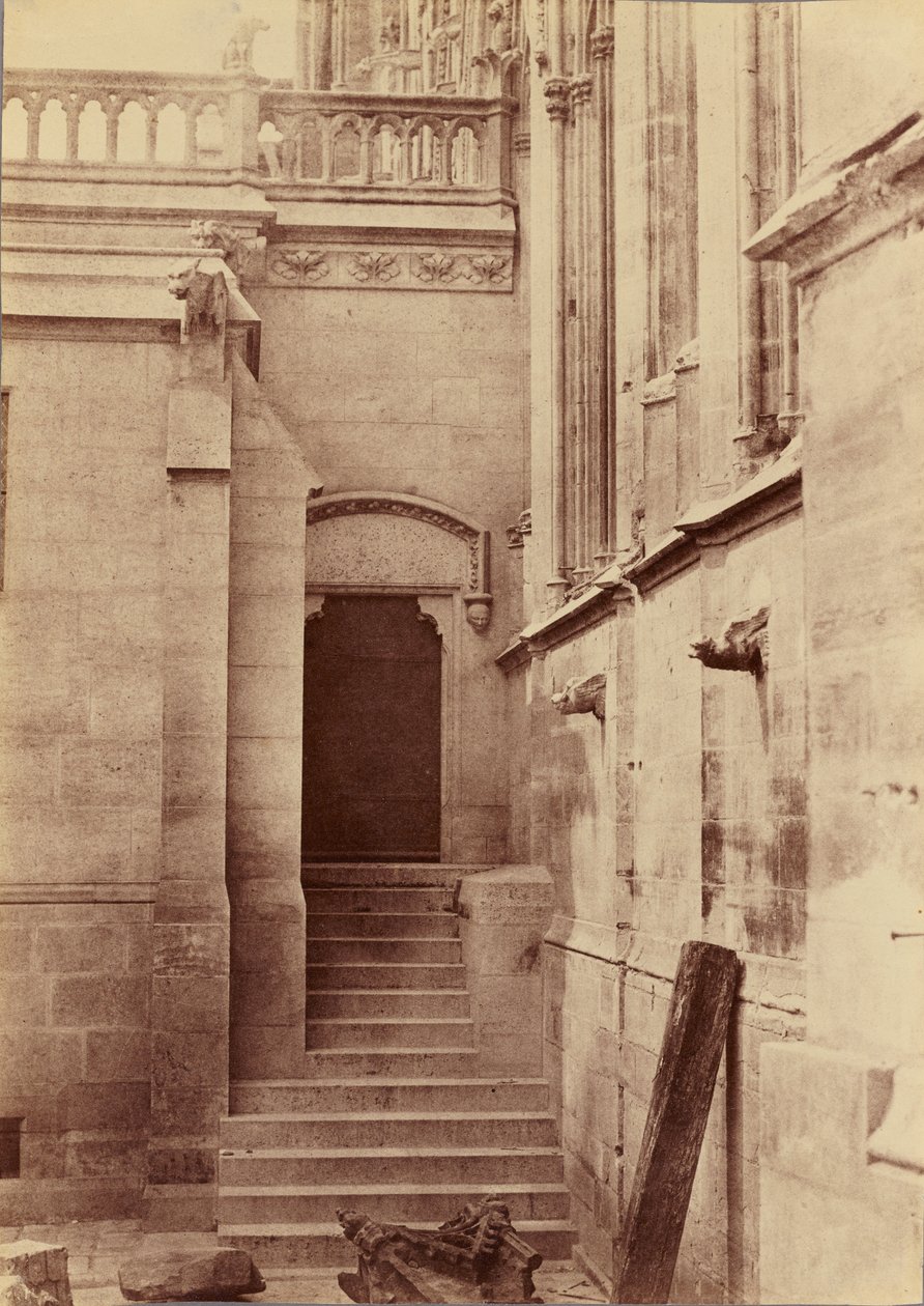 [Eingang zur Sakristei, Notre-Dame, Paris] von Charles Nègre