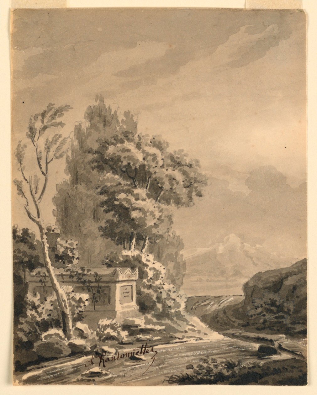 Im klassischen Land von Charles Nicolas Ransonnette