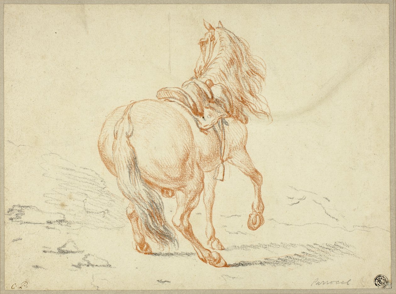 Reiterloses Pferd von Charles Parrocel
