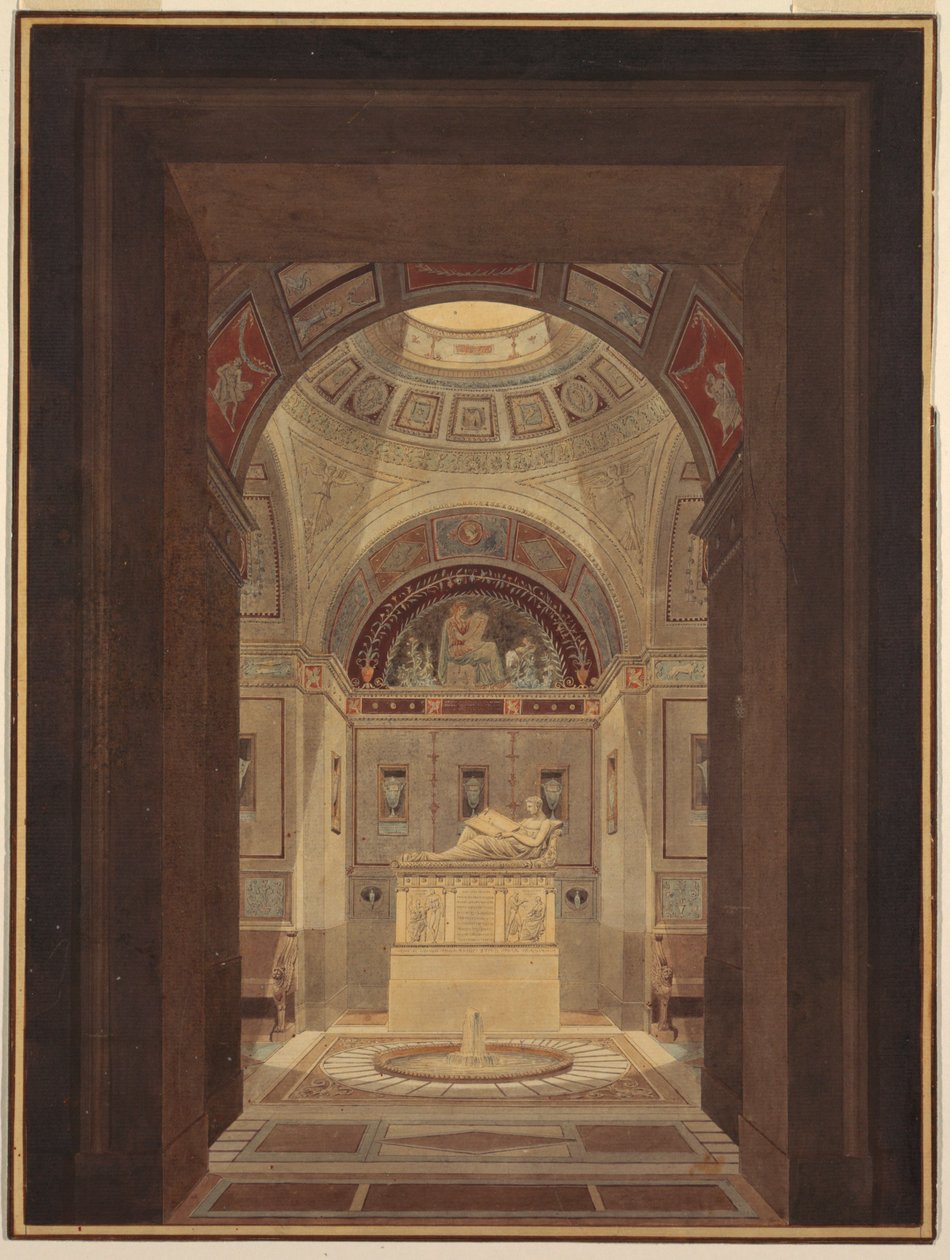Grabkammer von Charles Percier
