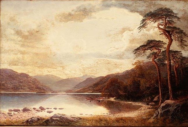 Blick auf den unteren See, Killarney von Charles Pettit