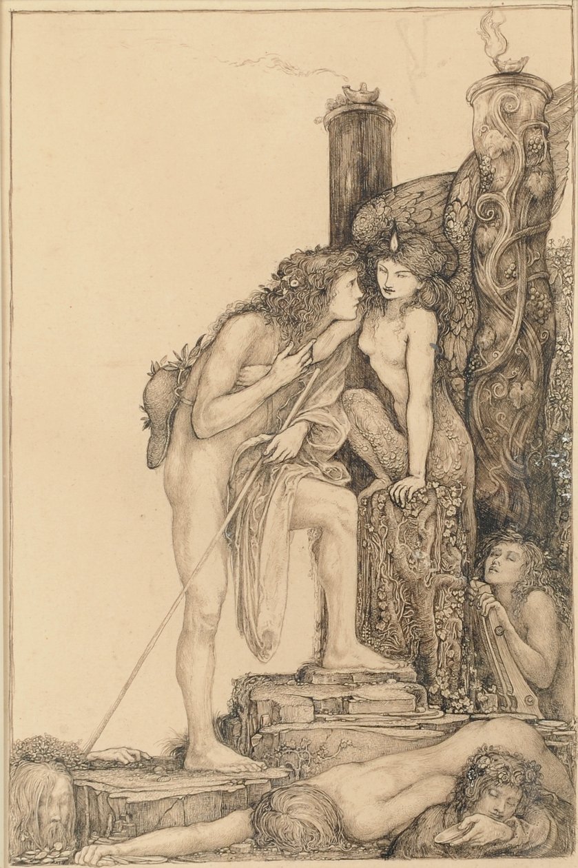 Ödipus und die Sphinx von Charles Ricketts