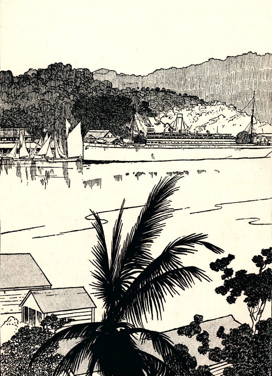 Port Antonio, Jamaika, 1912 von Charles Robinson