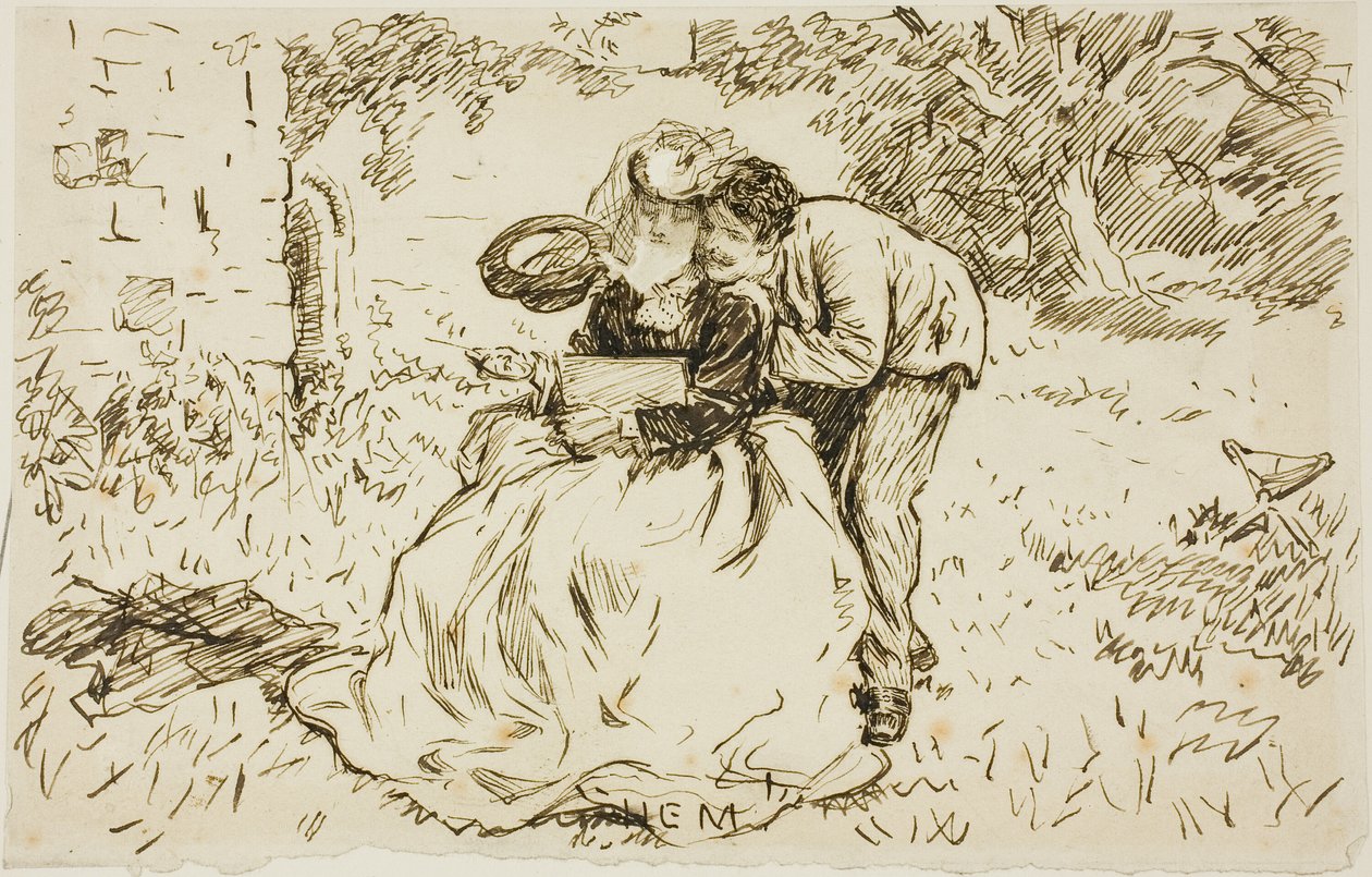 Perspektive von Charles Samuel Keene