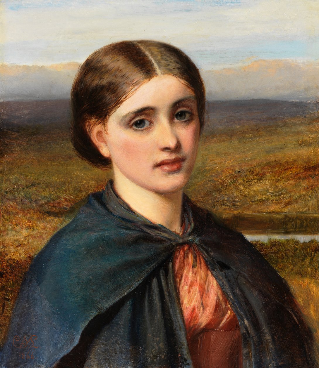 Studie eines irischen Kopfes, 1866 von Charles Sillem Lidderdale