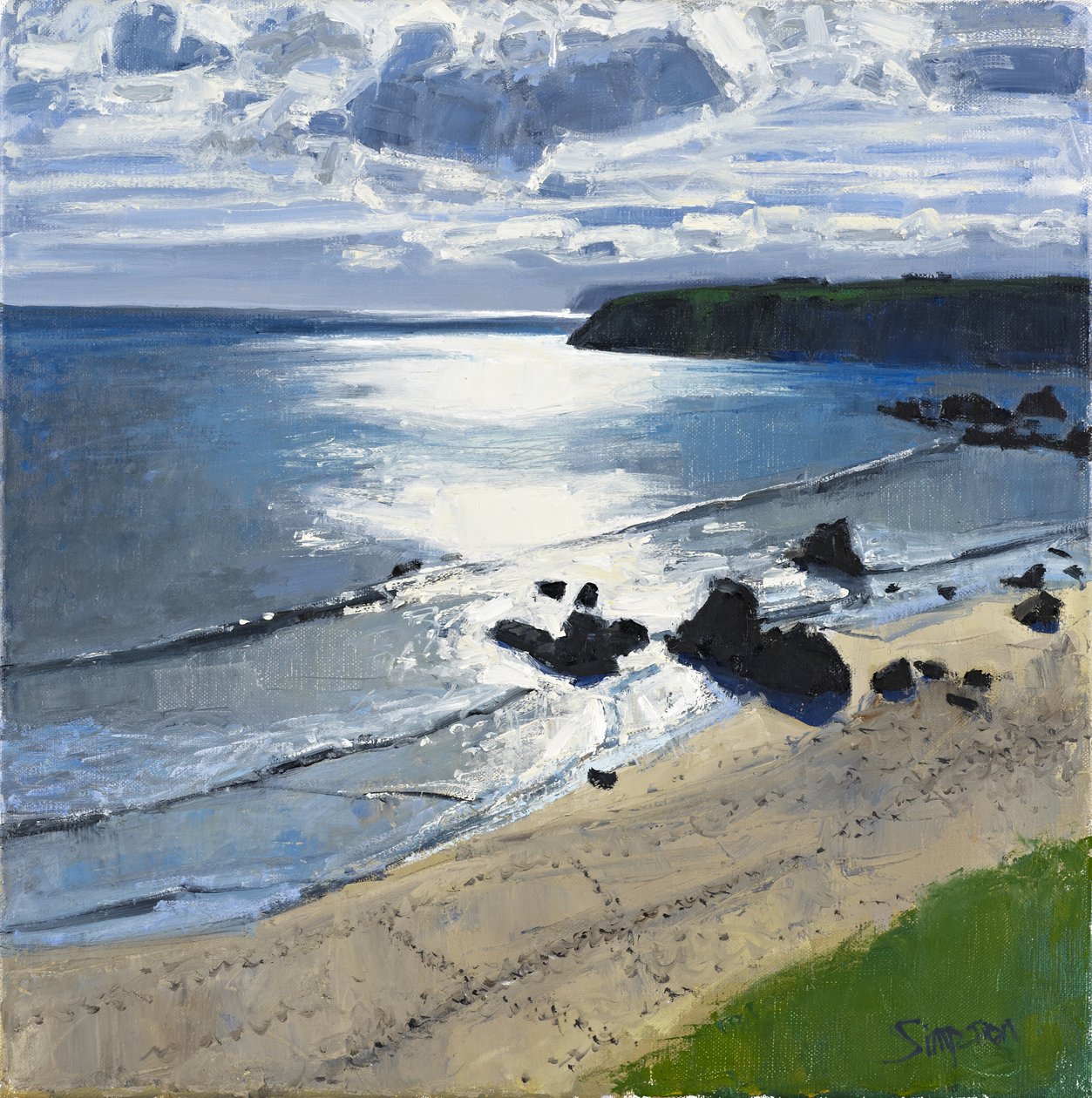 Sango Bay, 2011 von Charles Simpson