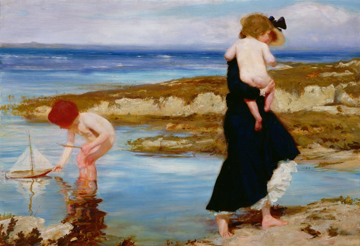 Wasserbabys, 1903 von Charles Sims