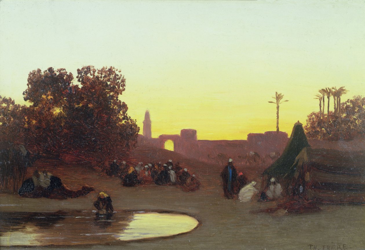 Die Karawane ruht von Charles Theodore  Frere