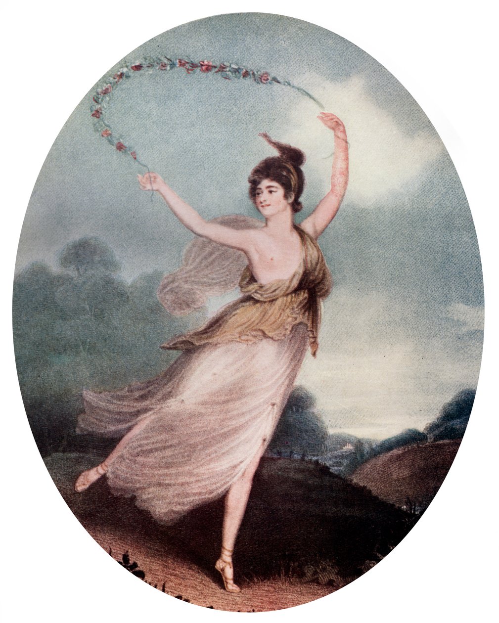 Mademoiselle Celine Parisot, 1799 von Charles Turner