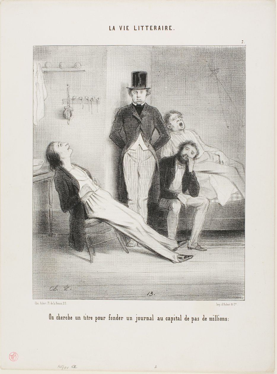 Das literarische Leben von Charles Vernier