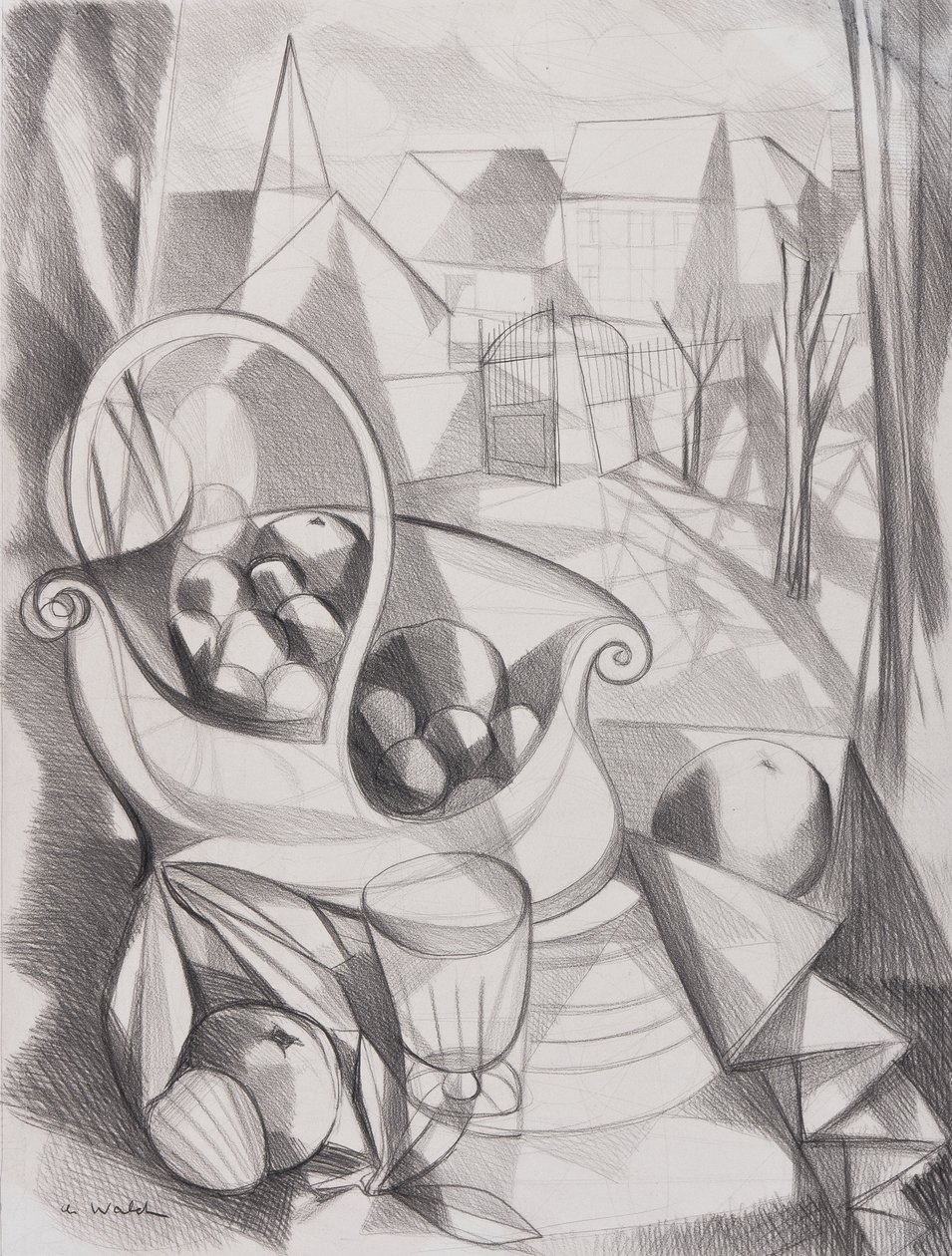 Obstschale von Charles Walch