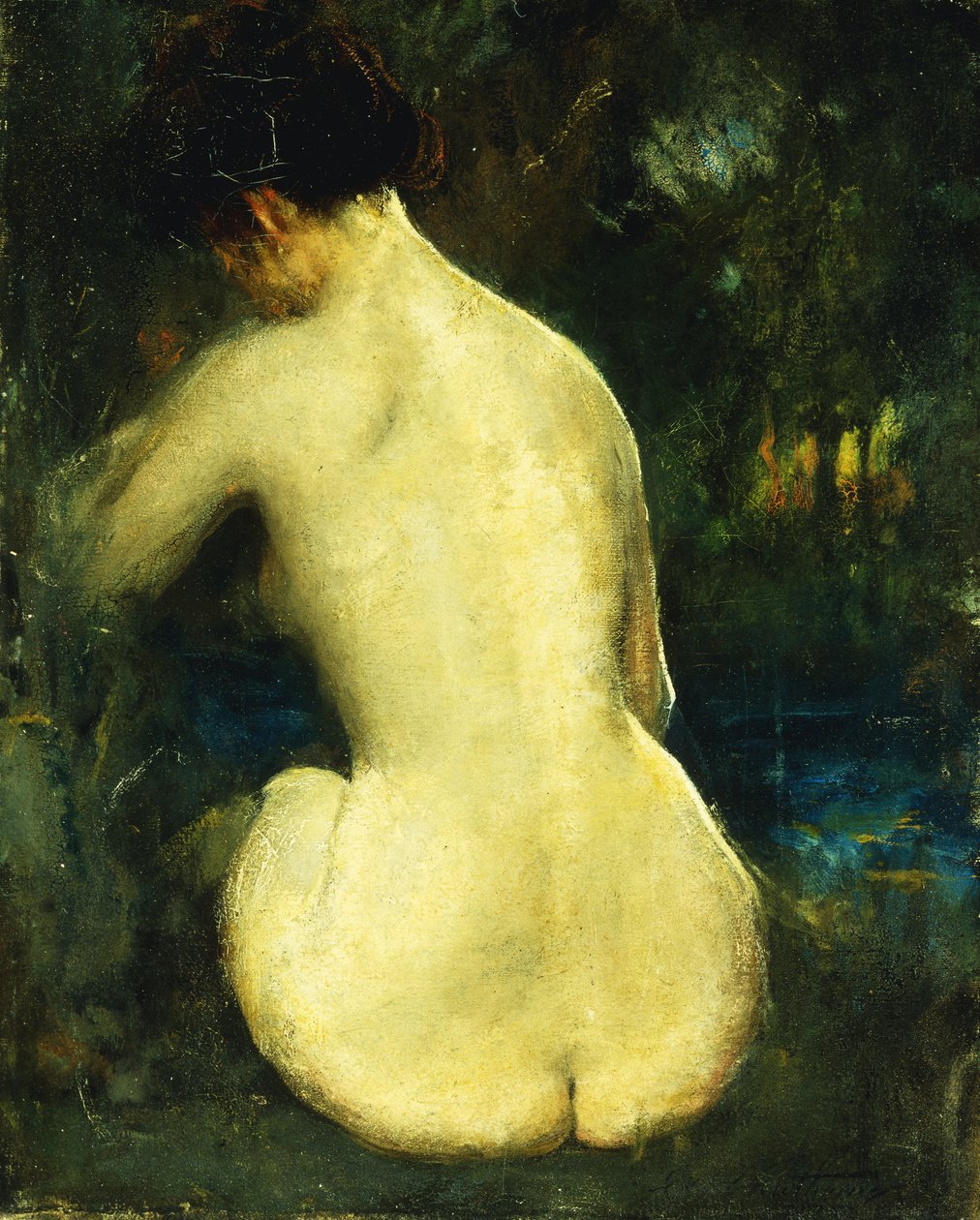 Akt von Charles Webster Hawthorne