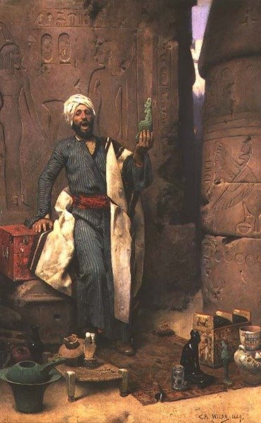 Der Antiquitätenhändler von Charles Wilda