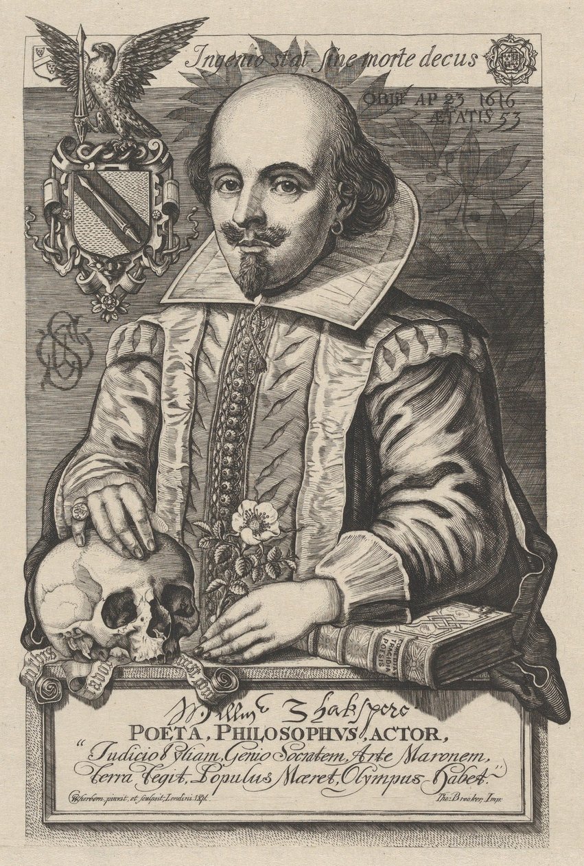 William Shakespeare, 1876 von Charles William Sherborn