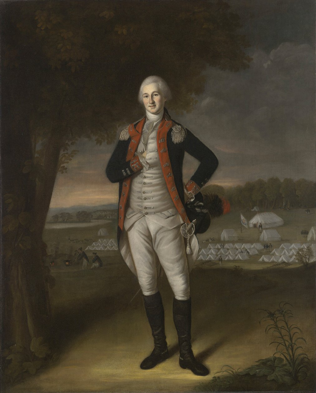 Walter Stewart, 1781 von Charles Willson Peale