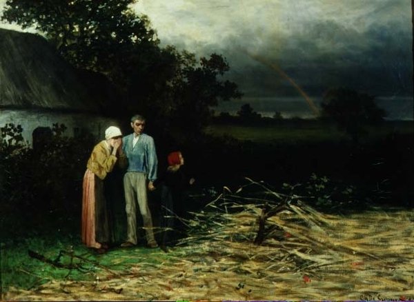 Die verlorene Ernte von Charles de Groux