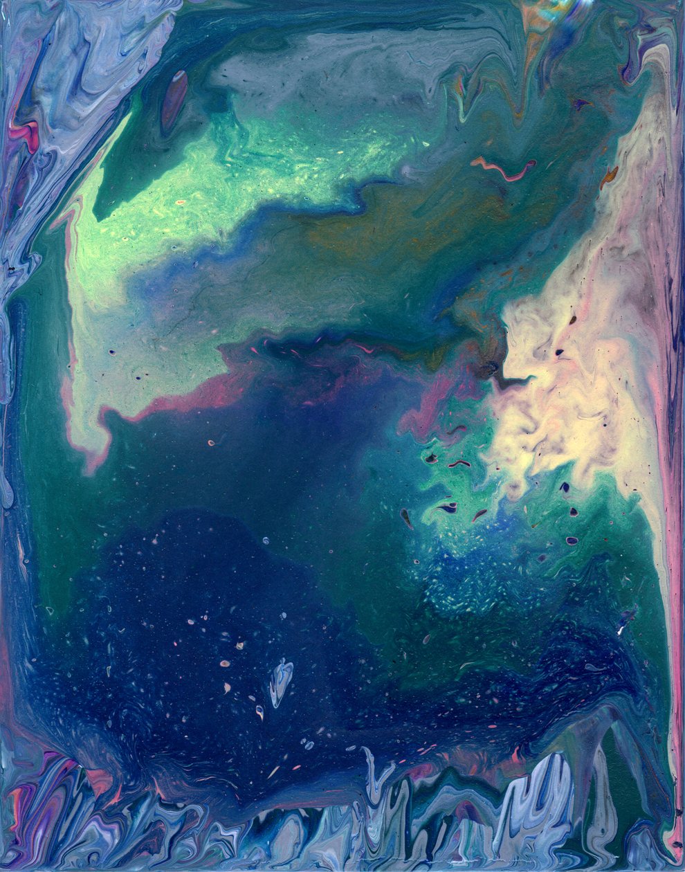 Acrylgießen, 2020 von Charlotte Orr