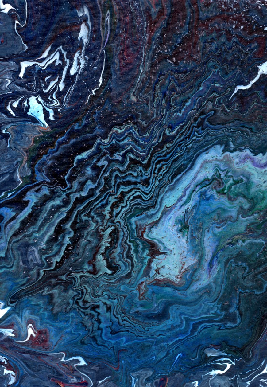 Acrylgießen, 2020 von Charlotte Orr