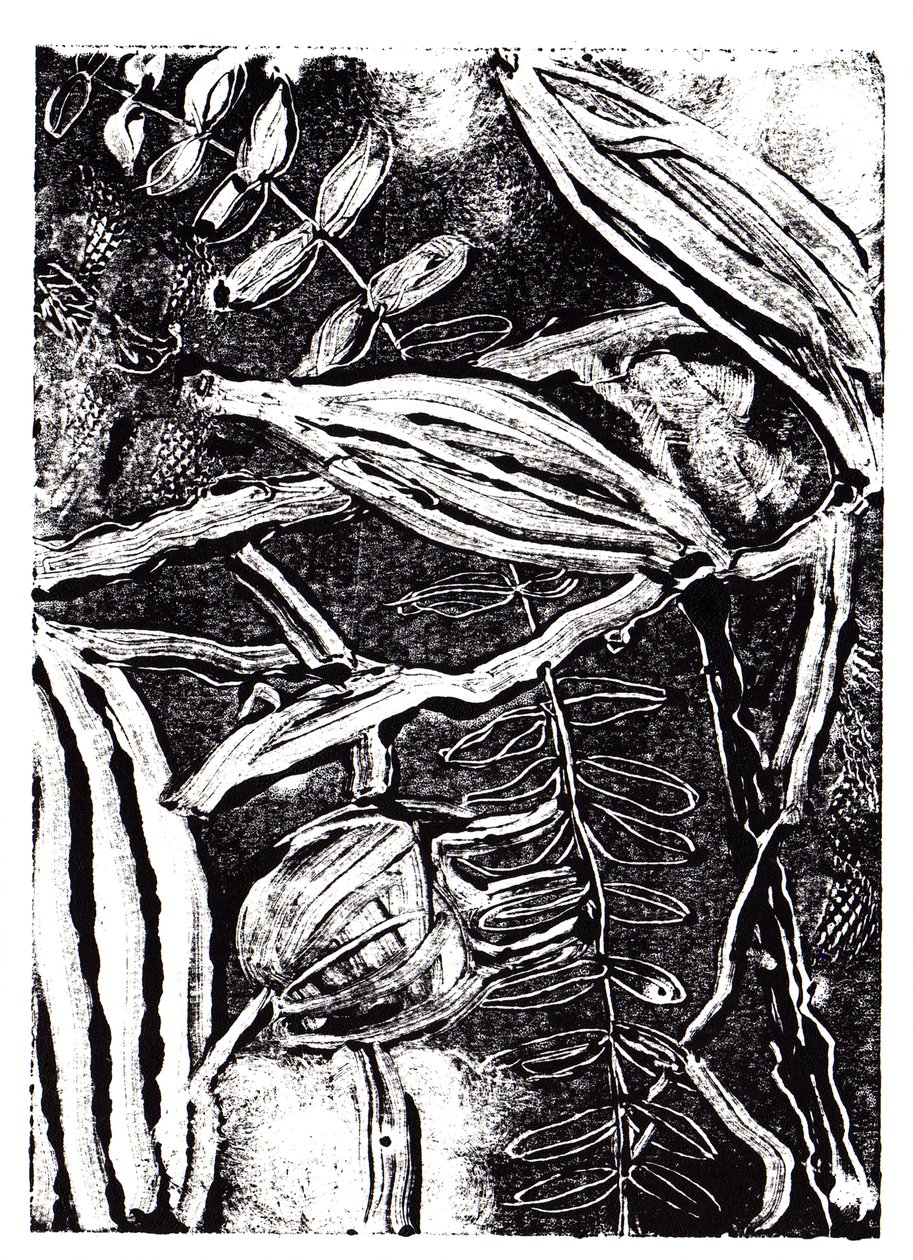 Tintige Pflanzen, 2019 von Charlotte Orr