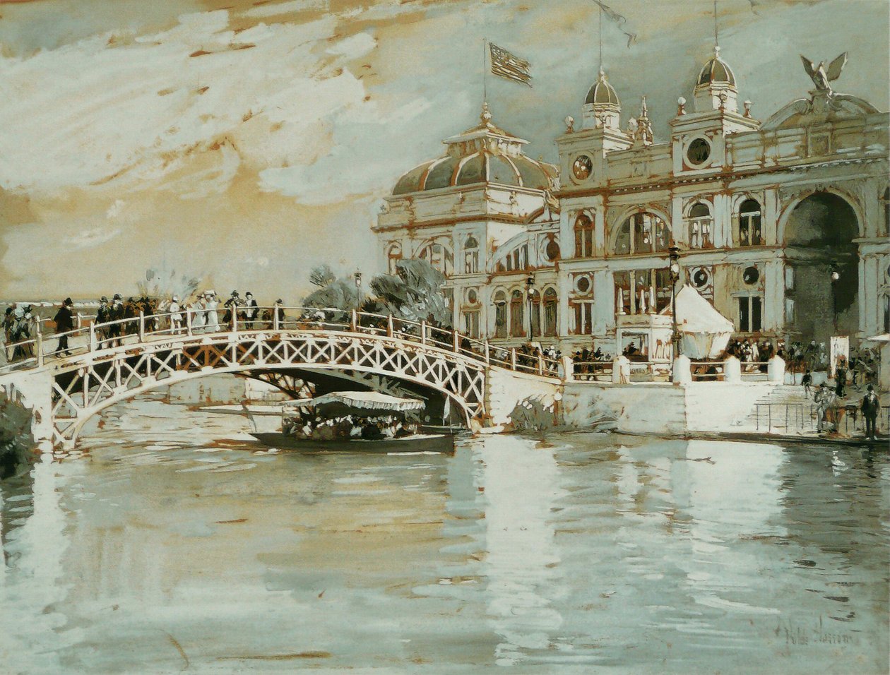 Kolumbianische Ausstellung, Chicago von Childe Hassam