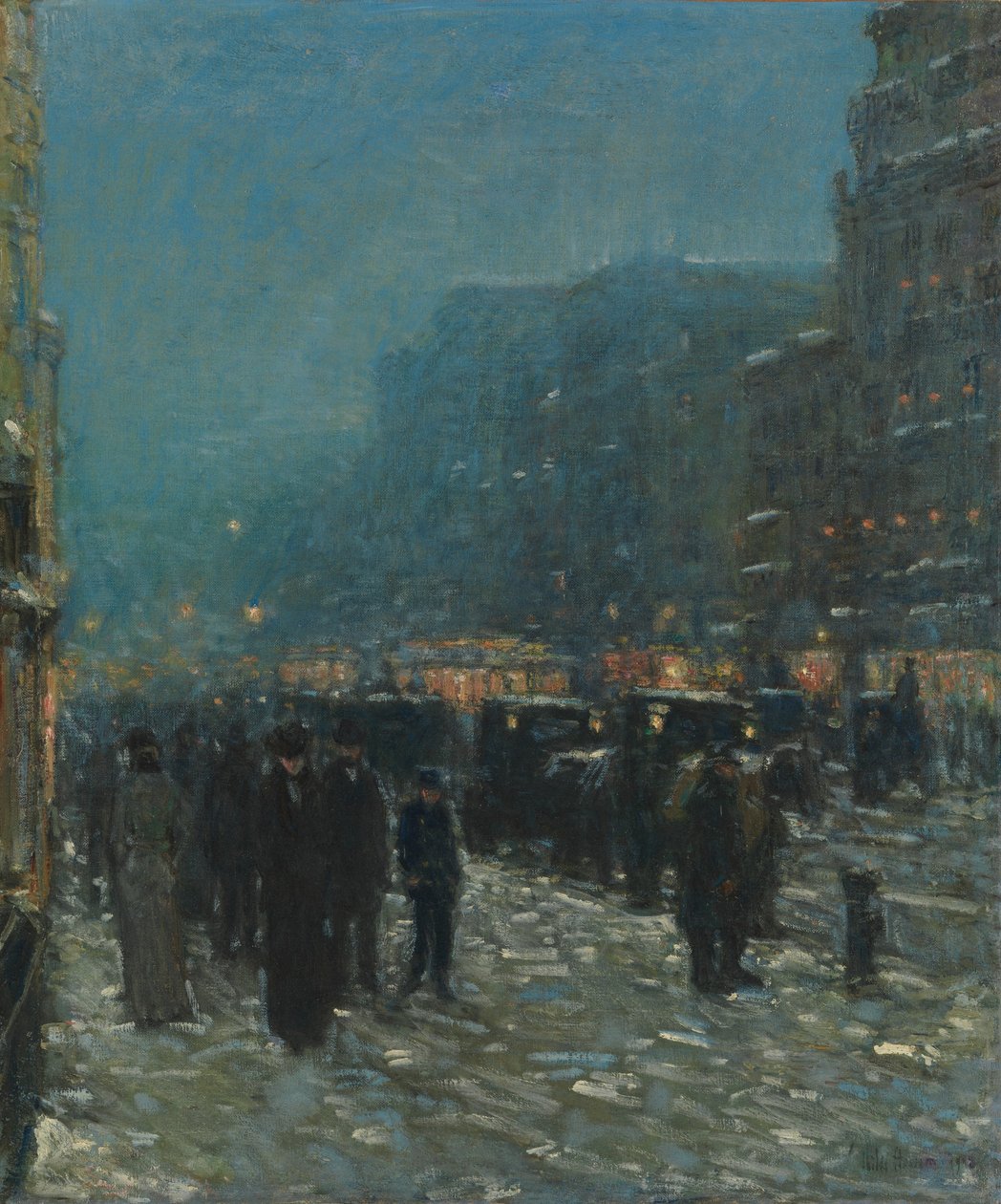 Broadway und 42. Straße von Childe Frederick Hassam